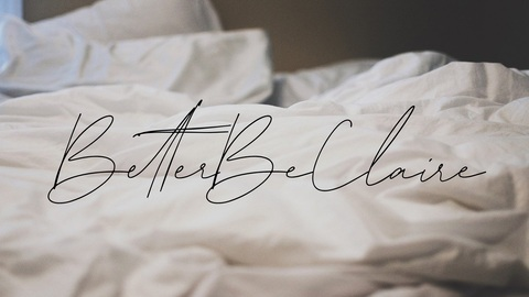 Header of betterbeclaire