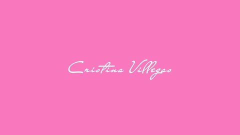 Header of cristina.villegas