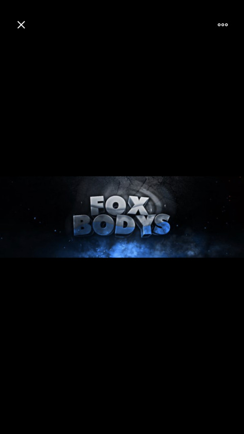 Header of foxbodys