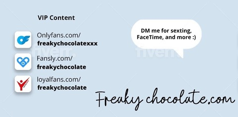 Header of freakychocolatefree