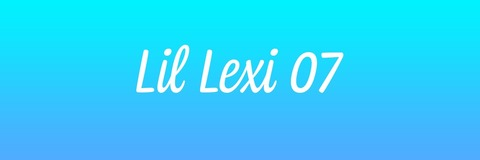 Header of lil_lexi07