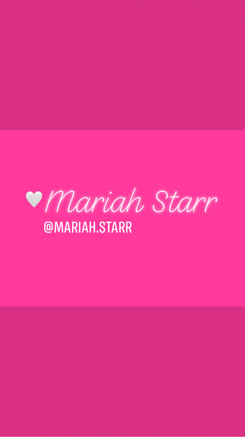Header of mariah.starr