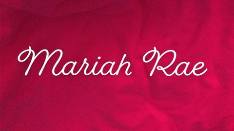 Header of mariah_rae