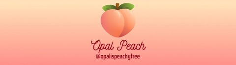 Header of opalispeachyfree