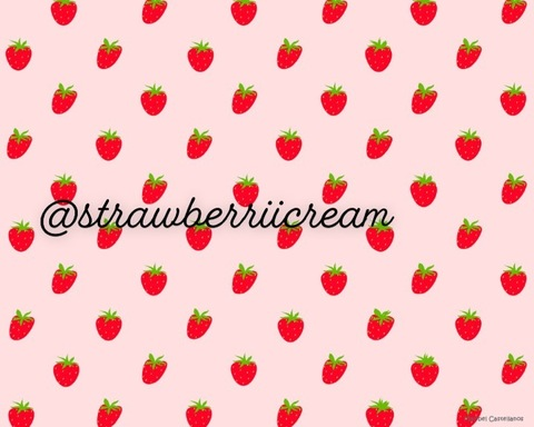 Header of strawberriicream